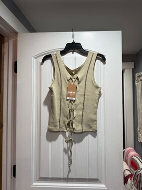 Gilded Intent Buckle Top